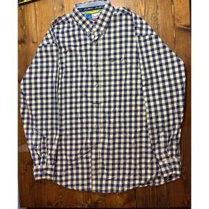 Wrangler George Strait Cowboy Cut Shirt Mens XXL Plaid Button Down